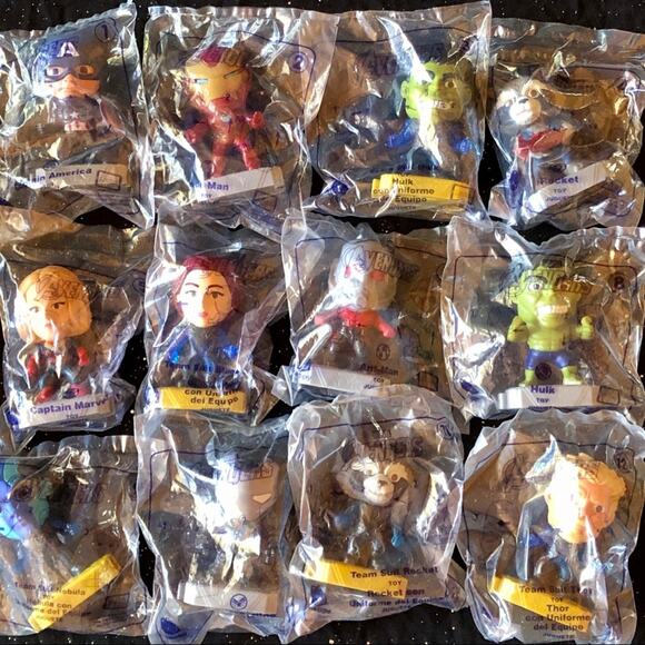 McDonalds Marvel Avengers Endgame Complete 1-24